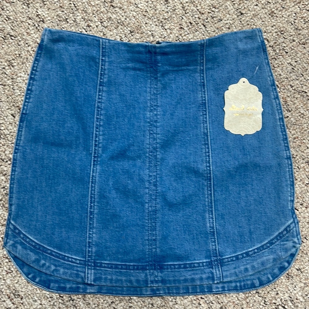 Altar’d State Denim Mini Skirt